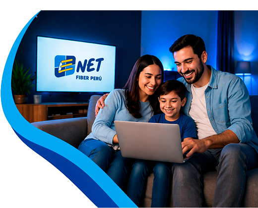 Familia conectada con ENET